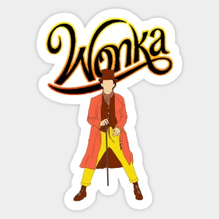 willy wonka / Timothée Chalamet 2023 Sticker